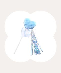 Blue Heart Cat Teaser Wand