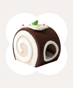 Choco Swiss Roll Cat Cave