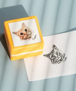Custom Pet Portrait Stamp