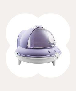 Spaceship Cat Litter Box