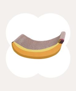 Banana Shaped Cat Scratching Pad
