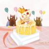Happy Birthday Greeting Card