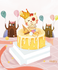 Happy Birthday Greeting Card